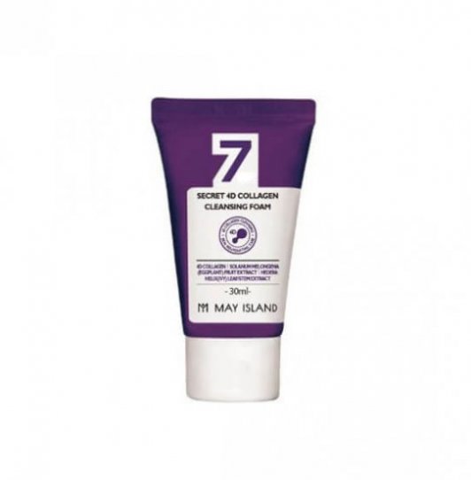 Mayisland 7 Days Secret 4D Collagen Cleansing Foam 30ml
