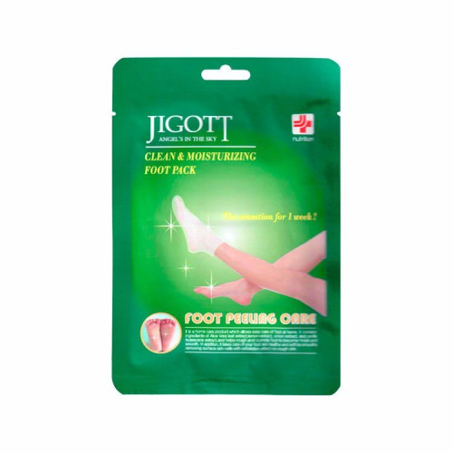 JIGOTT CLEAN&MOISTURIZING FOOT PACK