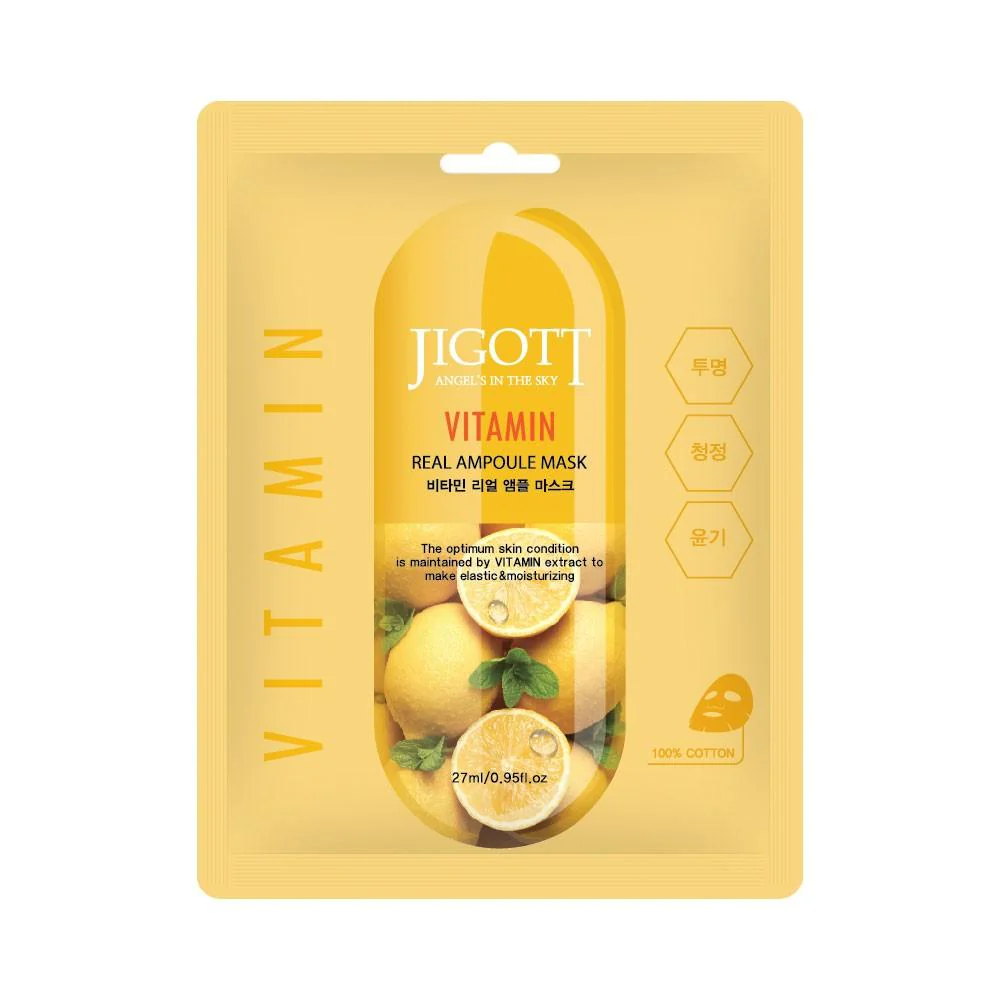 JIGOTT VITAMIN REAL AMPOULE MASK