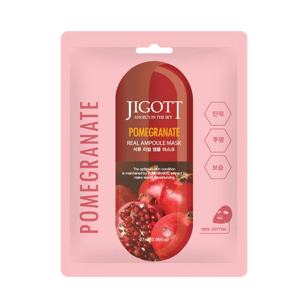 JIGOTT POMEGRANATE REAL AMPOULE MASK