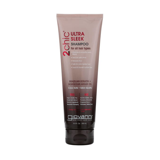 Giovanni 2 Check Super Smoothing Shampoo For All Hair Types With Brazilian Kerat