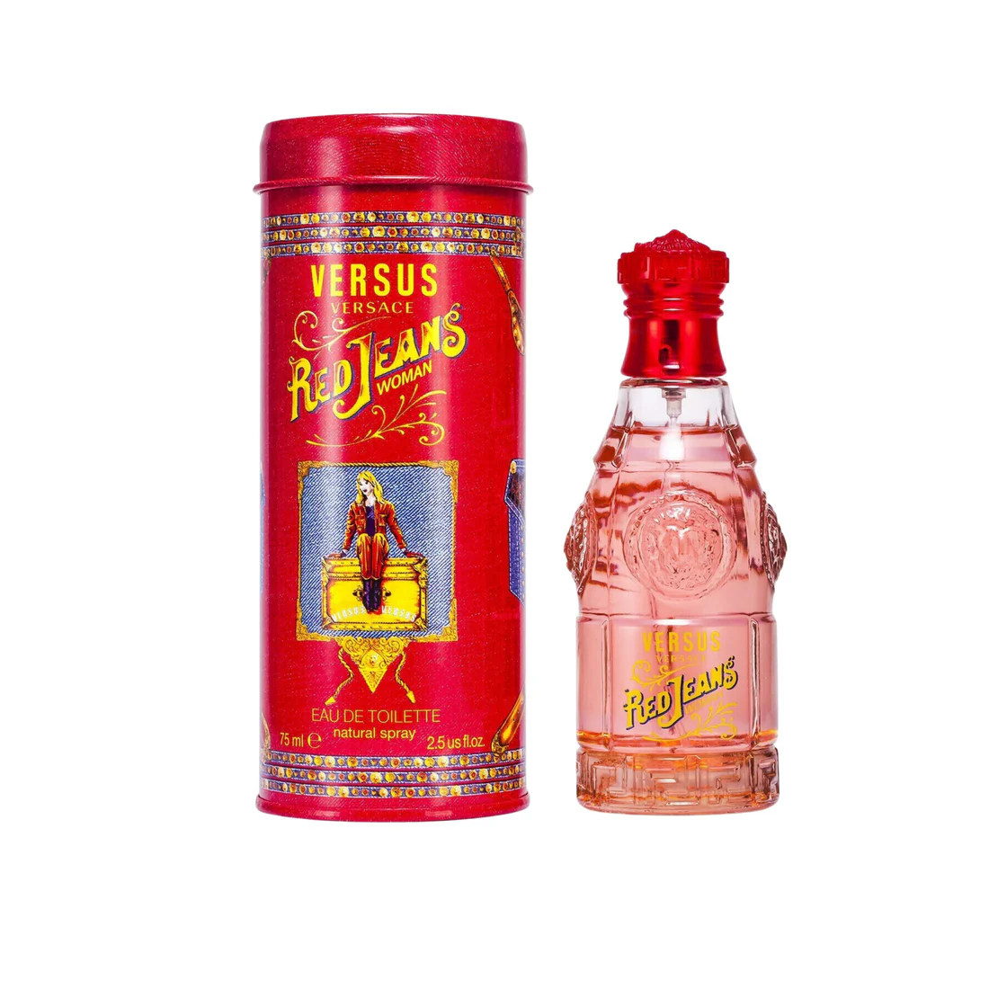 VERSACE RED JEANS (W) EDT 75ML