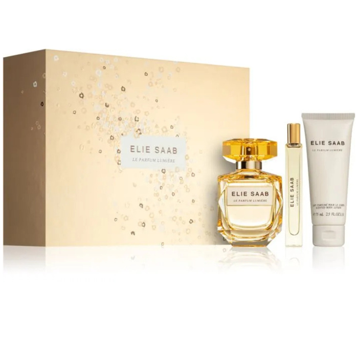 ELIE SAAB LE PARFUM LUMIERE (W) SET EDP 90ML + EDP 10ML + BL 75ML