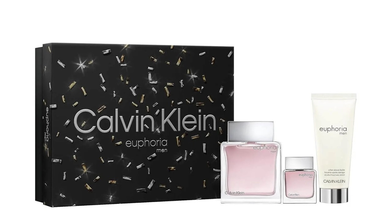CALVIN KLEIN EUPHORIA (M) SET EDT 100ML + EDT 15ML + ASB 100ML