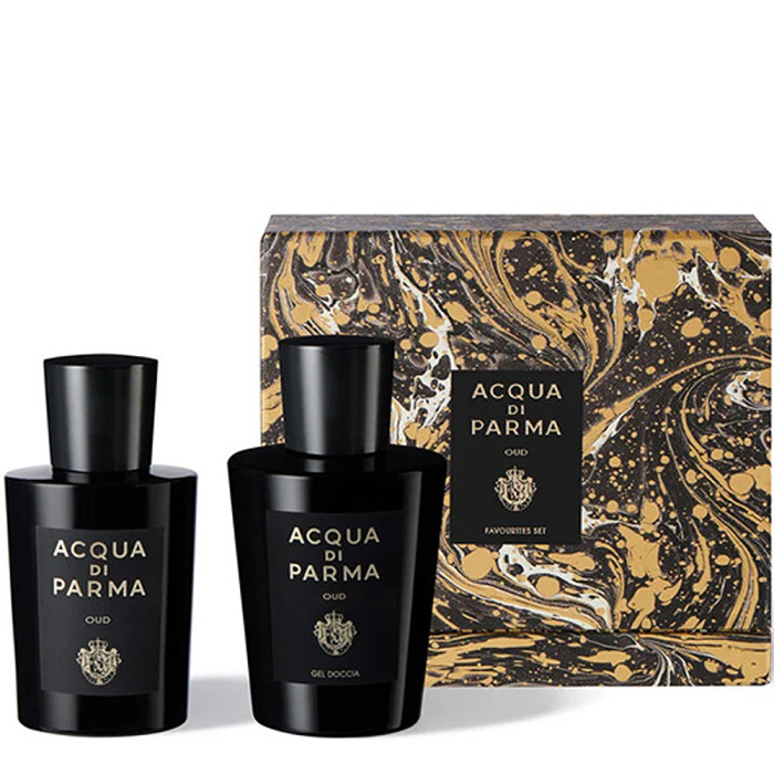 ACQUA DI PARMA OUD FAVOURITES HOLIDAY COLLECTION 2022 (U) SET EDP 100ML+ BODY WA