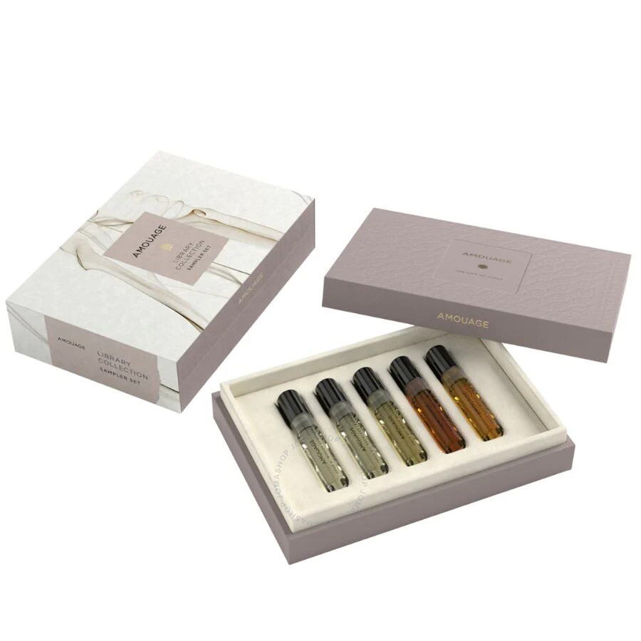 AMOUAGE LIBRARY COLLECTION OPUS (U) DISCOVERY SET 5 X 2ML (V-WOODS+VII-RECKLESS+