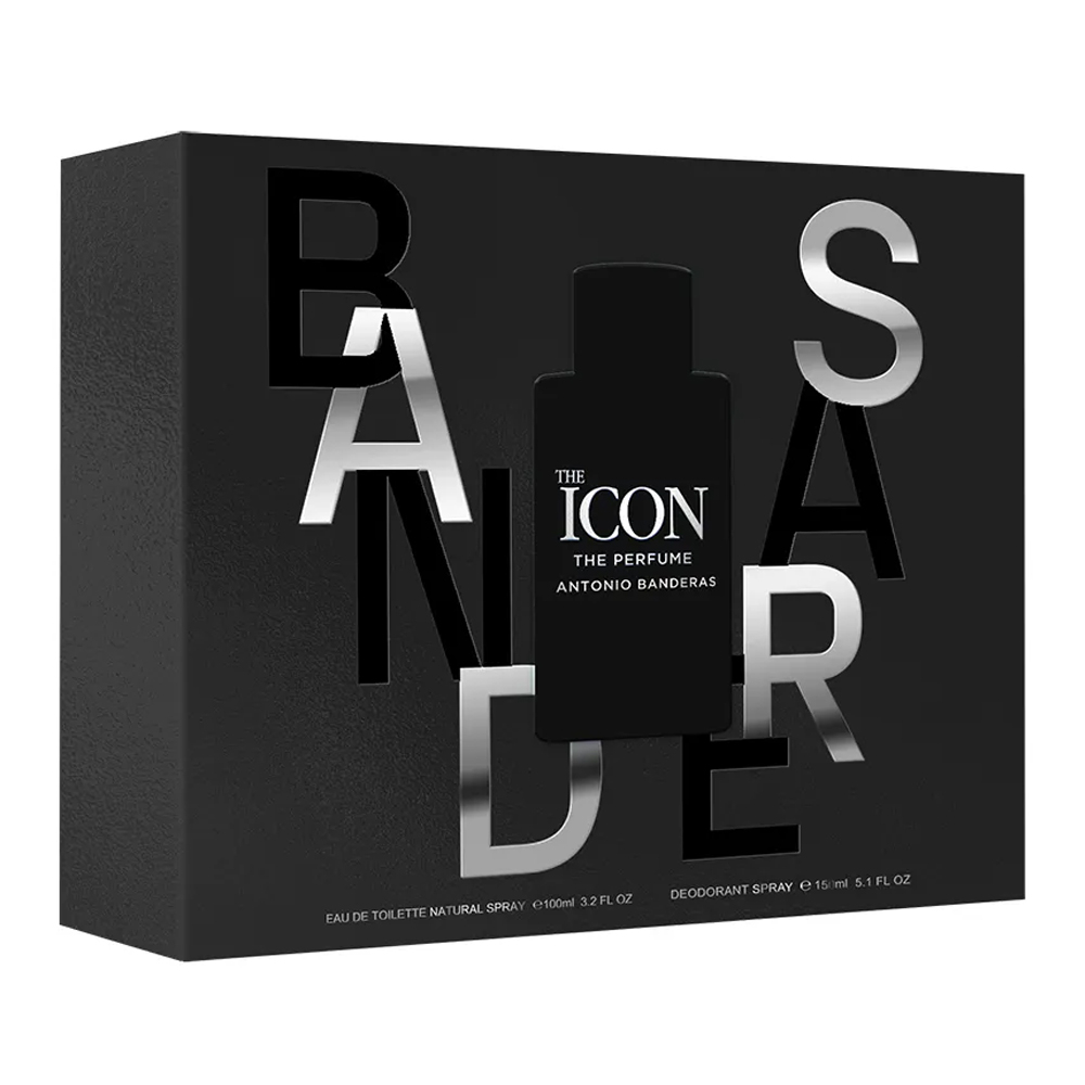 ANTONIO BANDERAS THE ICON (M) SET EDP 100ML + DEODORANT SPRAY 150ML