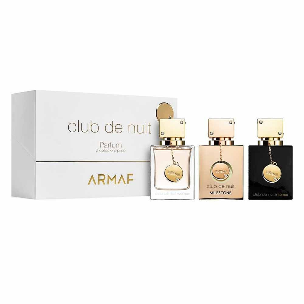 ARMAF CLUB DE NUIT (W) SET PARFUM 3 X 30ML (WOMAN + INTENSE WOMAN + MILESTONE)