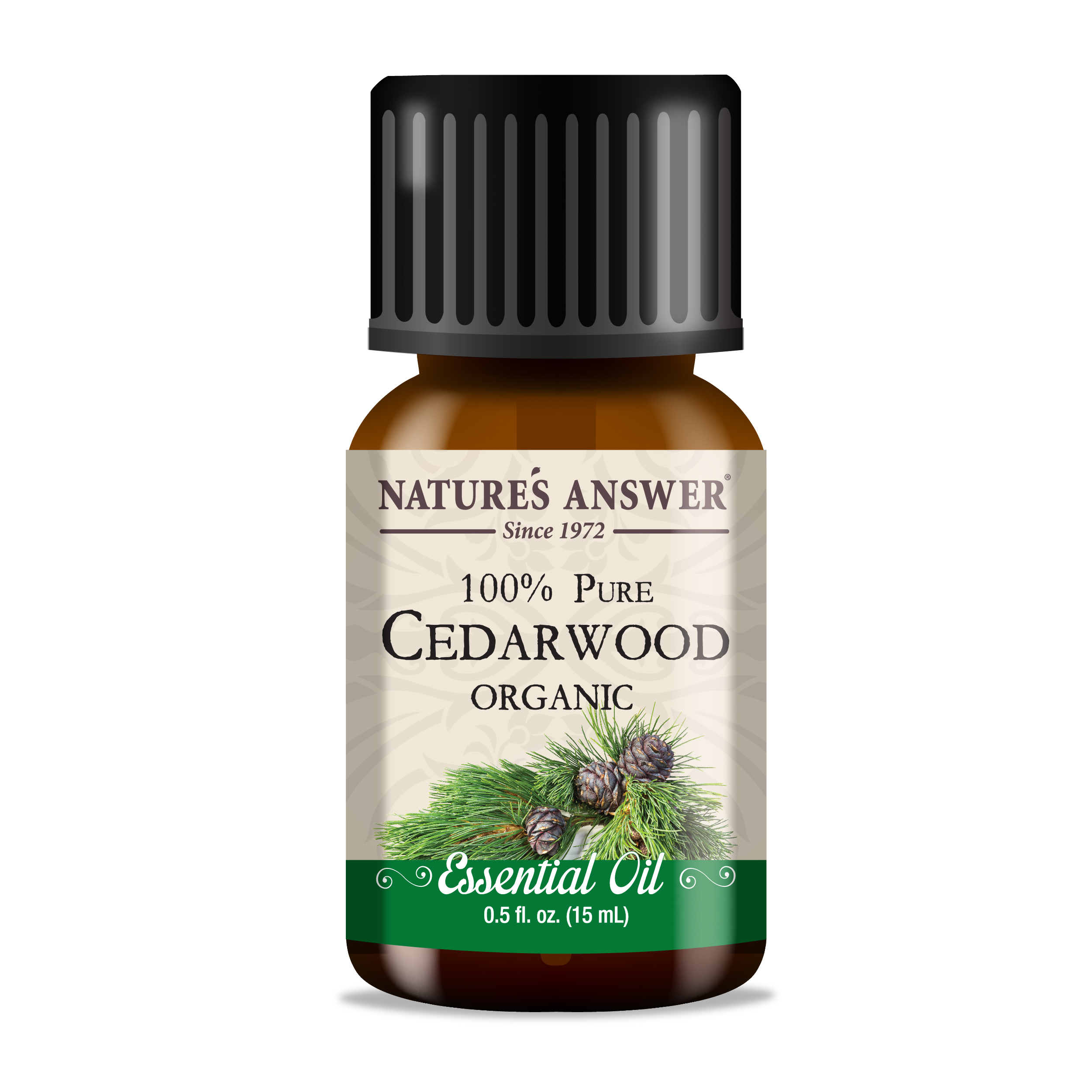 Natures Anser Organic Cedar Wood Essential Oil * 15 ml