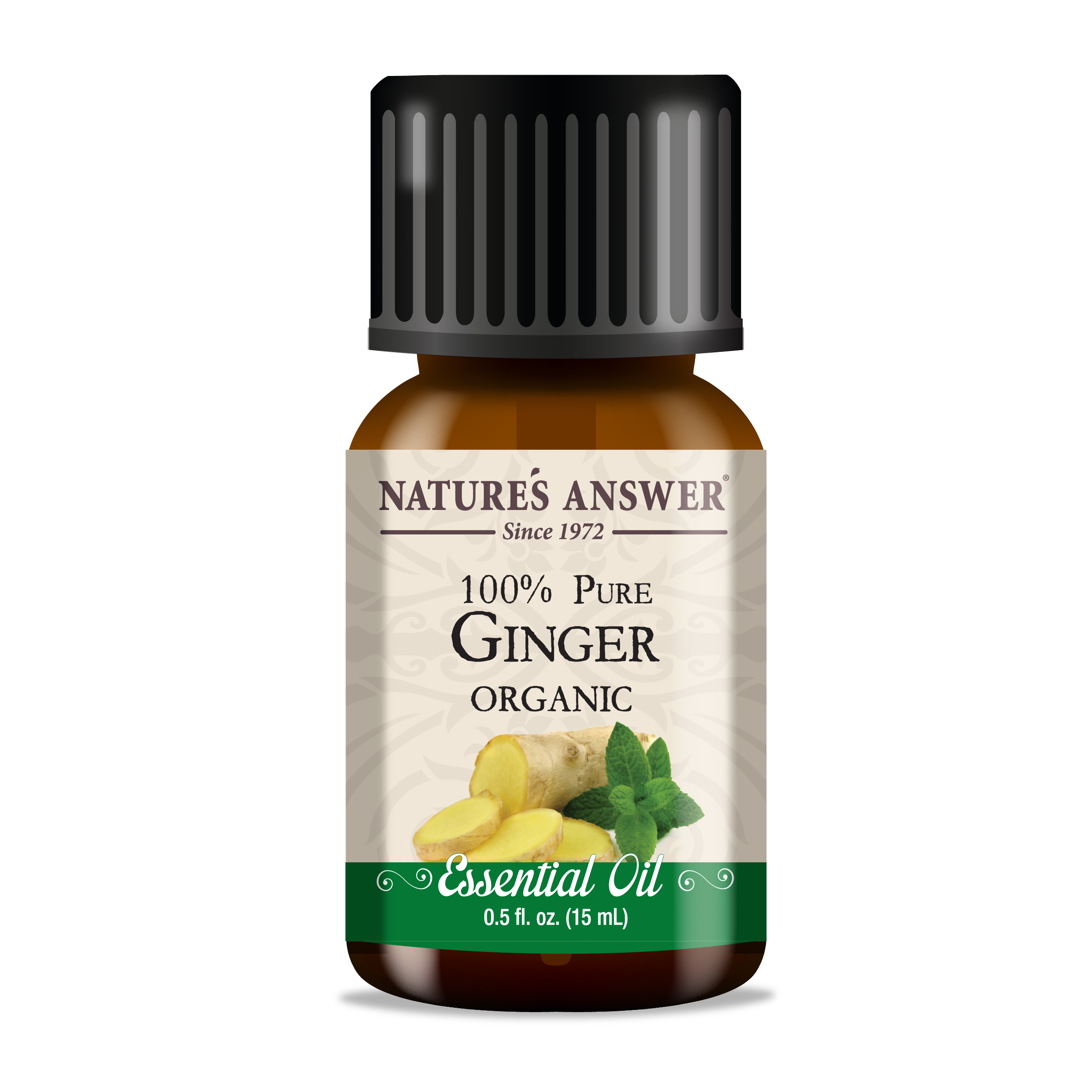 Natures Essence Organic Ginger Essential Oil * 15 ml