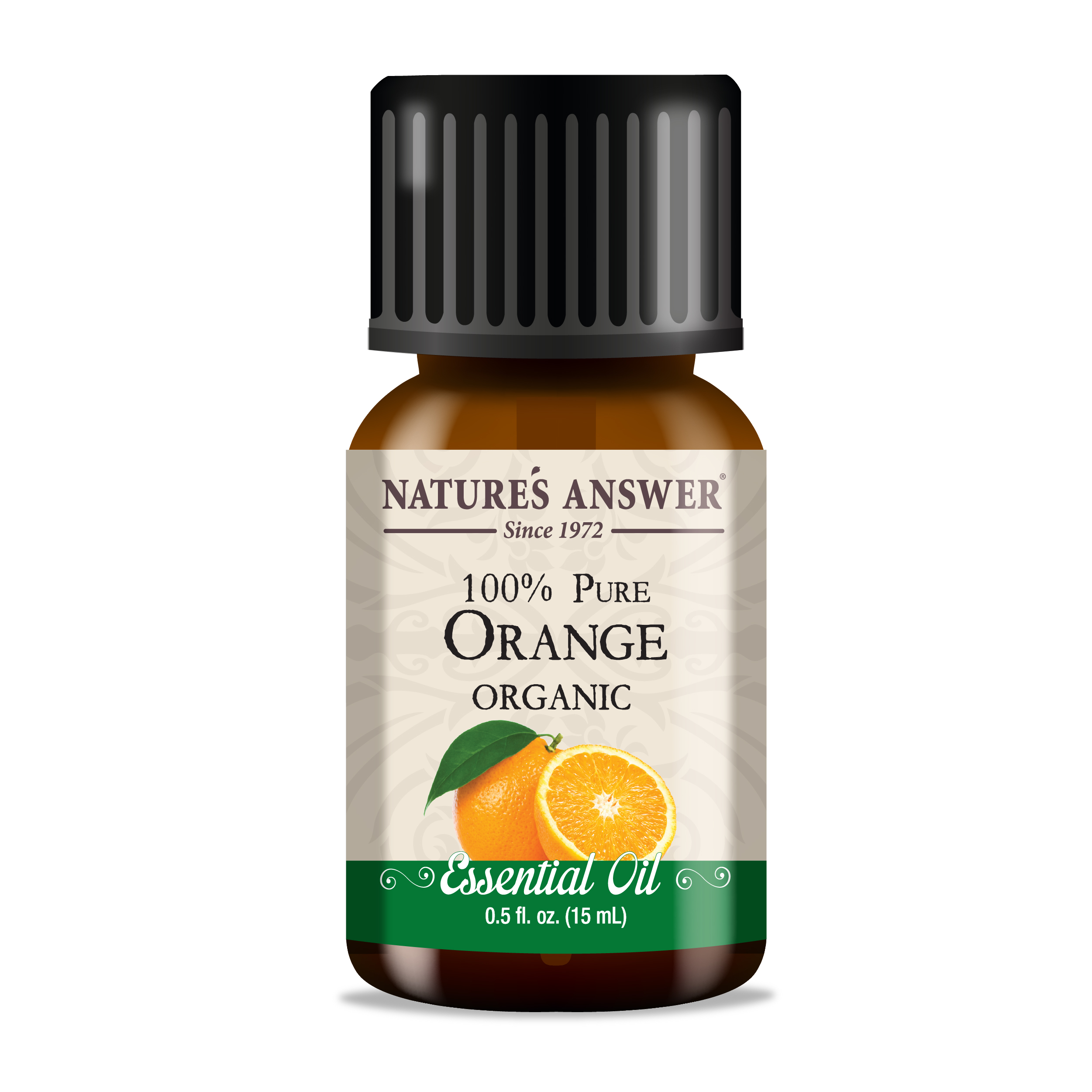 Natures Essence Organic Orange Essential Oil * 15 ml