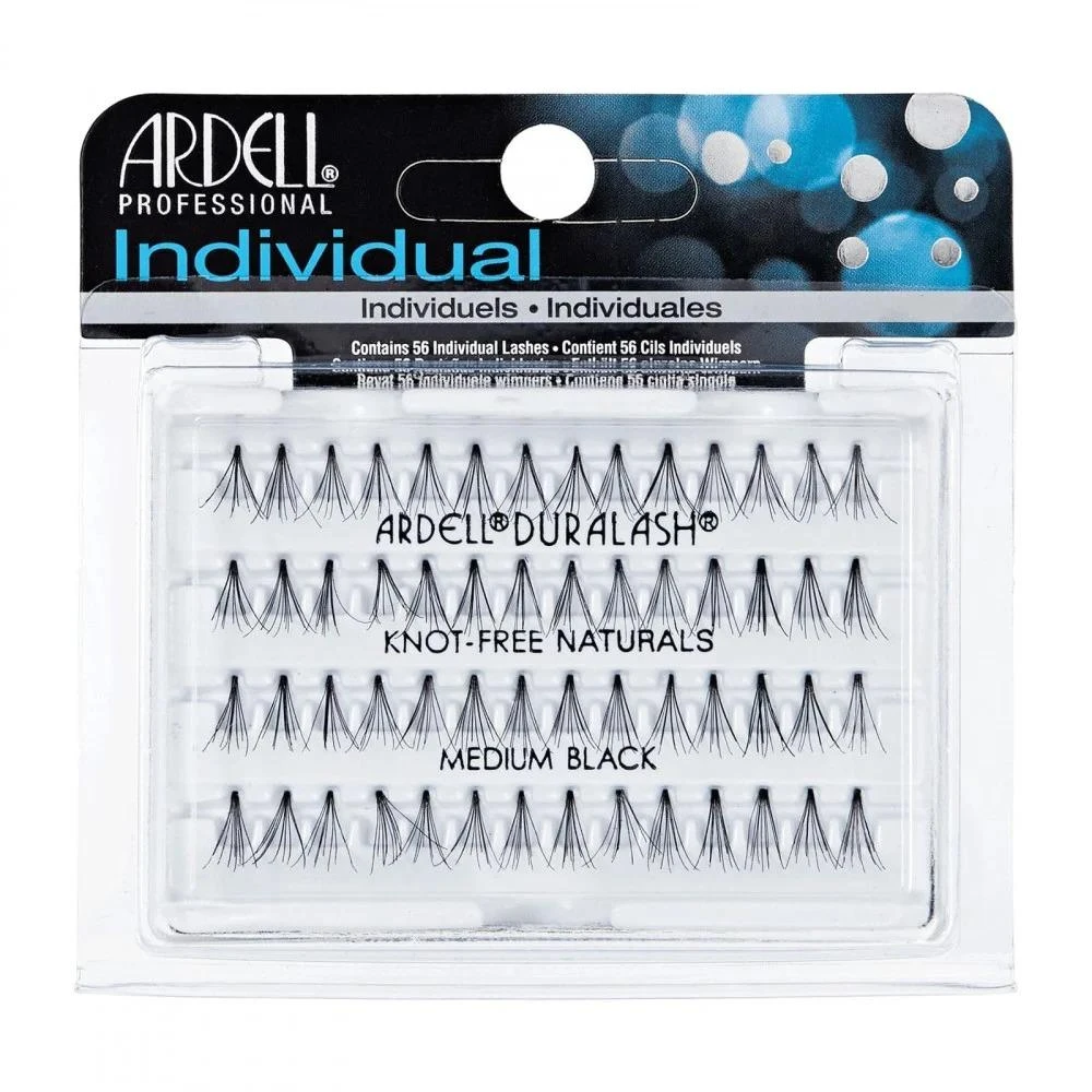 Durach Single Lashes Medium Black - 56 Lashes