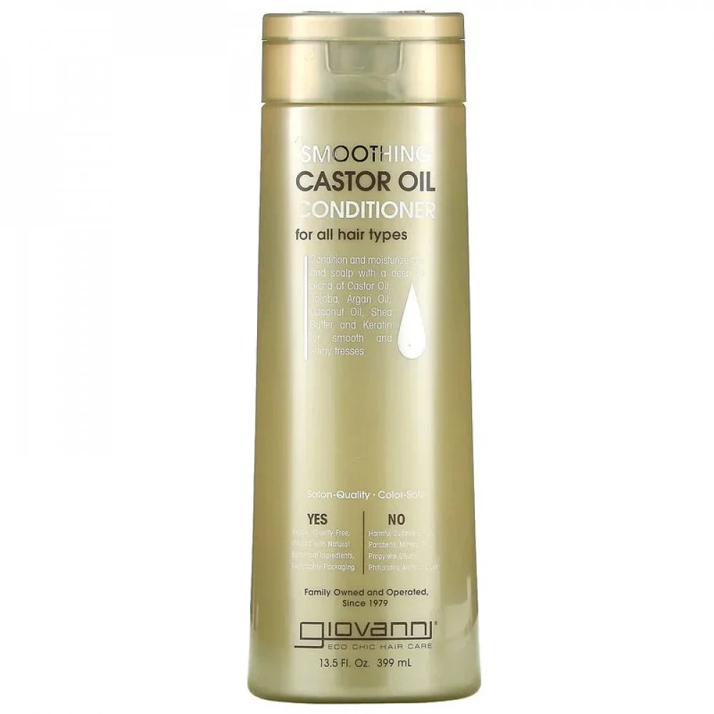 Giovanni Castor Oil Conditioner For All Hair Types - 399 Ml