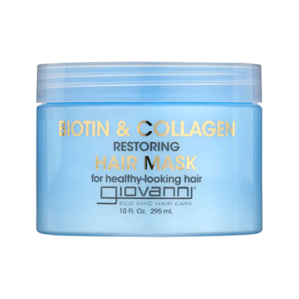 Biotin and collagen hair rejuvenating mask, curly definition gel - 295 ml