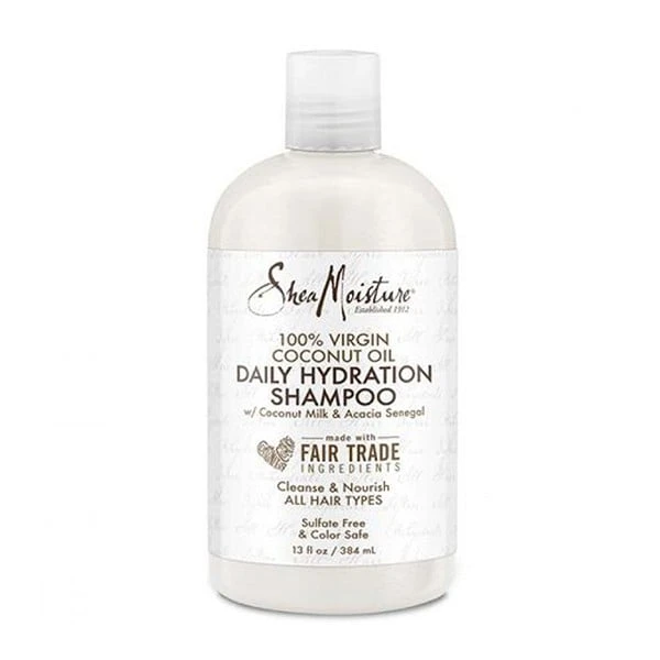  Shea Moisture Virgin Coconut Oil Daily Moisturizing Hair Shampoo - 384 Ml