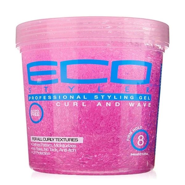 Eco Style Curl And Wave Hair Gel Pink - 946 ml