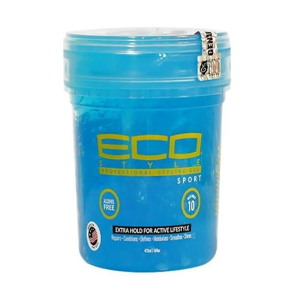 Eco Style Sport Blue Hair Gel - 473ml