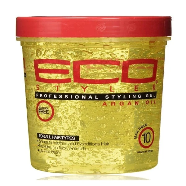 Eco Style Hair Gel With Argan Oil - 946 Ml