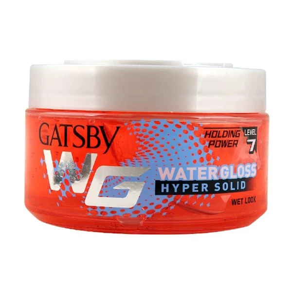 Gatsby Water Gloss Hair Gel Hyper Solid Red - 150g