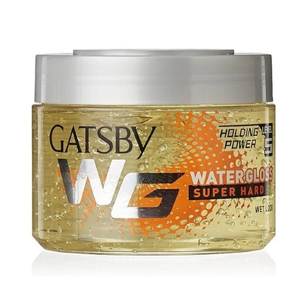 Gatsby Water Gloss Hair Gel Super Hard Yellow - 300g