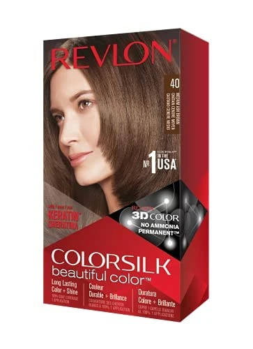 Revlon Color Silk Dye * 40 Med Ash Brown