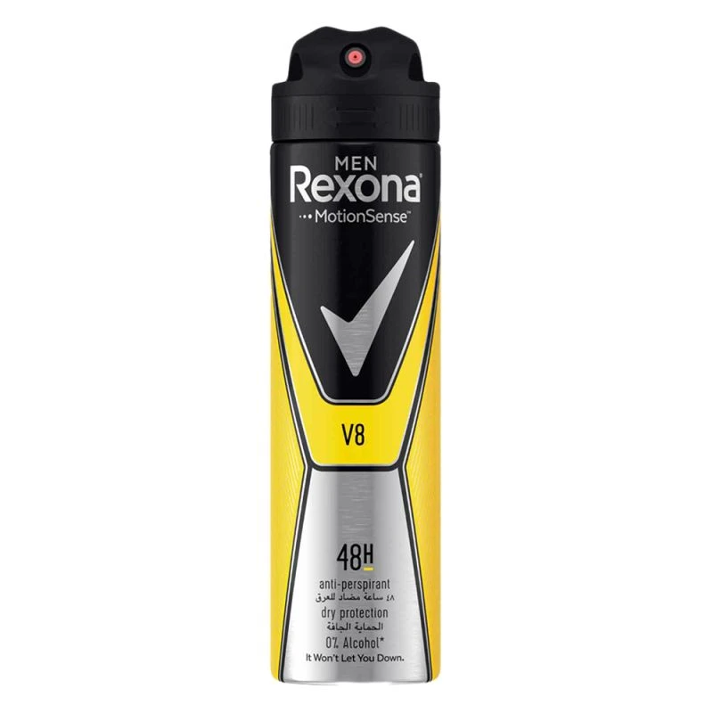 Rexona Men's Deodorant Spray 150ml V8-NEW