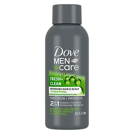 Dove Men+Care 2 In 1 Fresh & Clean Shampoo + Conditioner 89mL